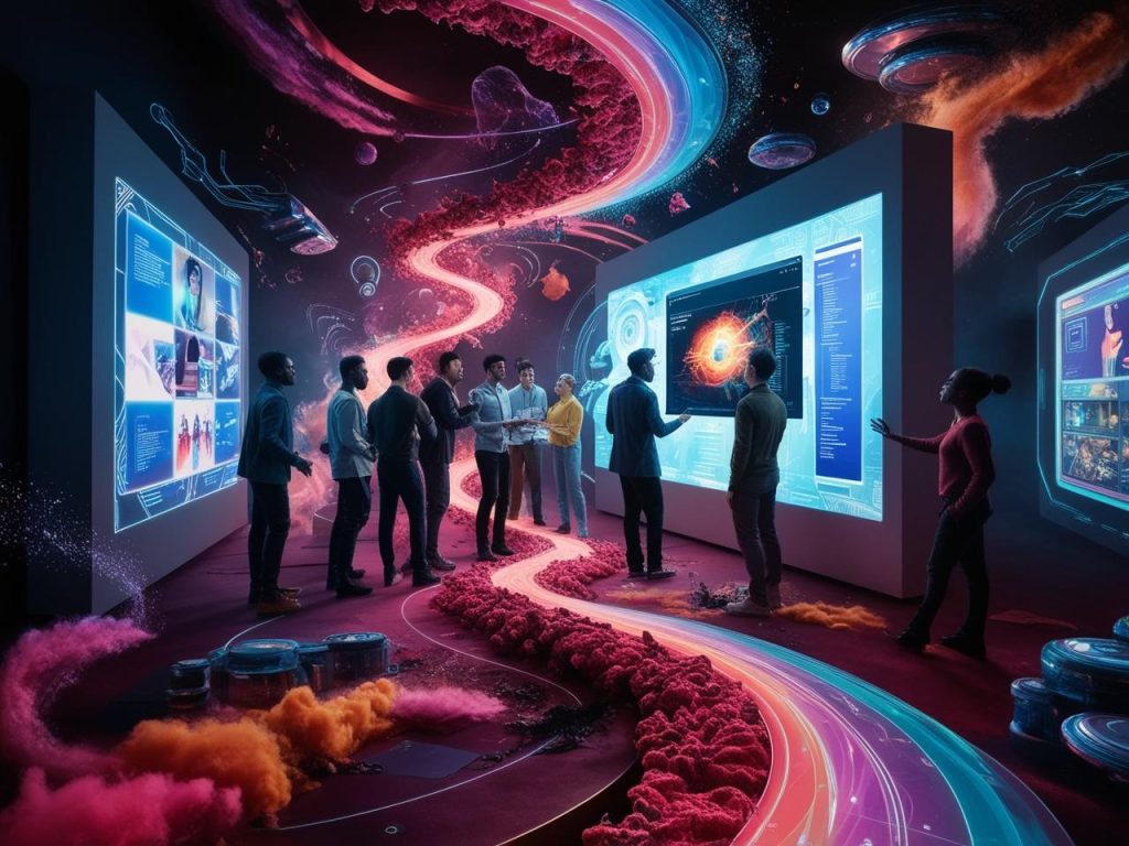 Embark on a transformative journey into the vibrant realm of Digital Content Creation. This program cultivates mastery in the art and science of modern digital storytelling, bridging graphic design, motion innovation, and user-centric interface design. Learn to create compelling content for the digital world.